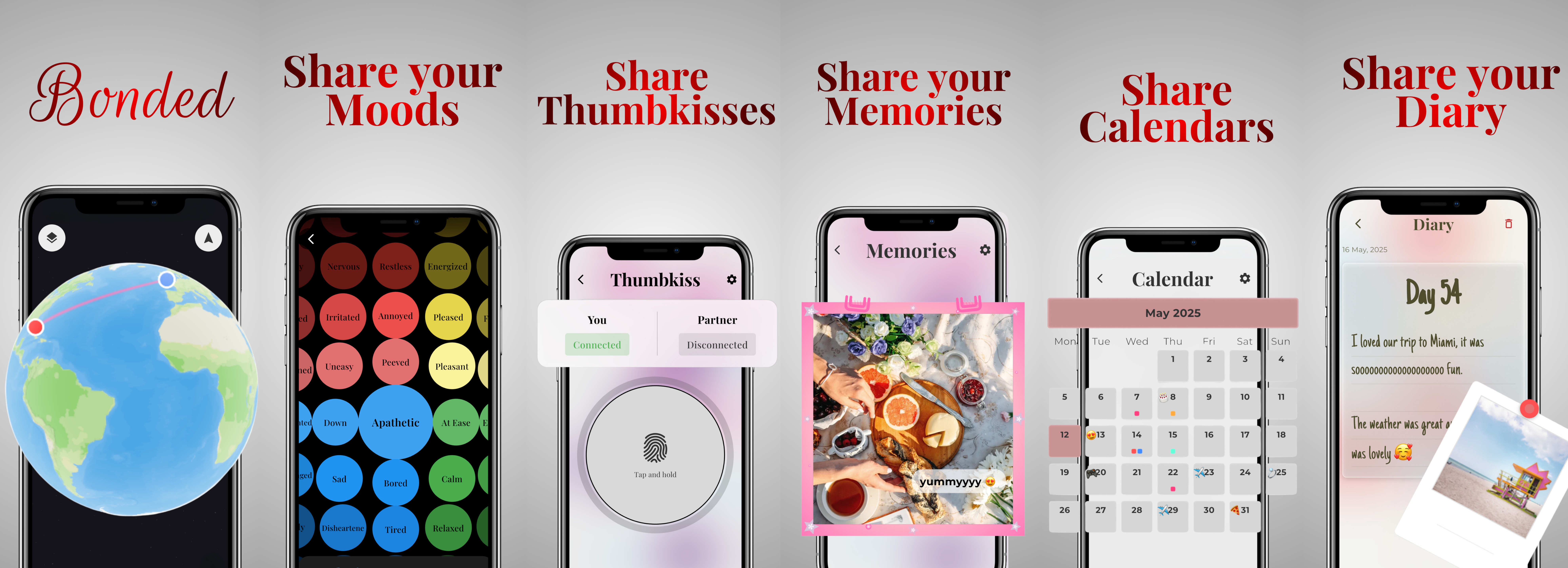 Bonded Together - Couples Relationship App screenshot