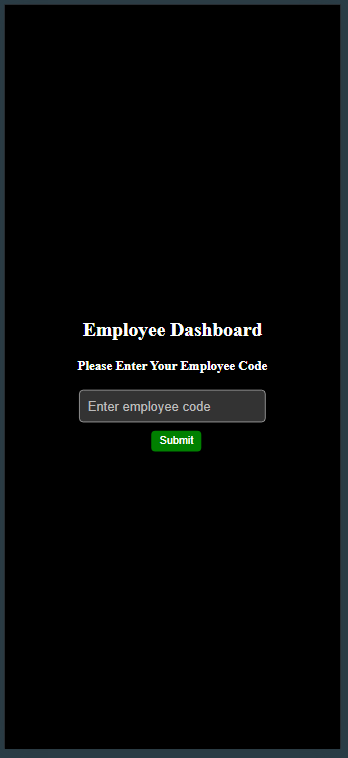Employee Management Portal screenshot